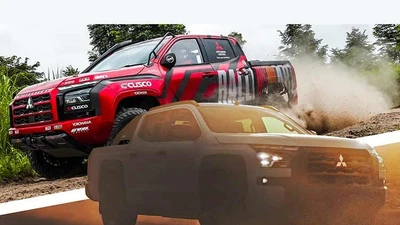 Mitsubishi Triton Raider "nhá hàng", vũ khí off-road thách thức Ford Ranger