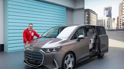 Mercedes-Benz VLE 2028: Minivan điện sang trọng đỉnh cao tại Mỹ