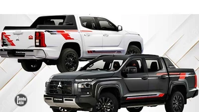 Ra mắt Mitsubishi Triton bản đặc biệt thiết kế cực ngầu, hơn 1 tỷ đồng
