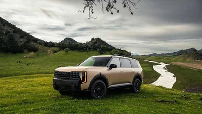 Kia Telluride 2027 gây "sốc" với khả năng lội nước, vượt nhiều SUV địa hình
