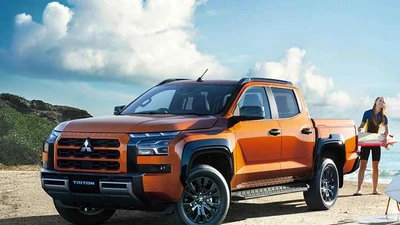 Mitsubishi Triton 2026, nâng cấp giảm chấn hiệu suất cao Yamaha