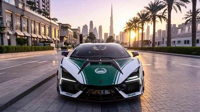 Ngắm siêu xe Lamborghini Revuelto độ Mansory của cảnh sát Dubai 