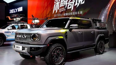 Chery vén màn xe bán tải KP31 mới, thiết kế đẹp như Ford Bronco