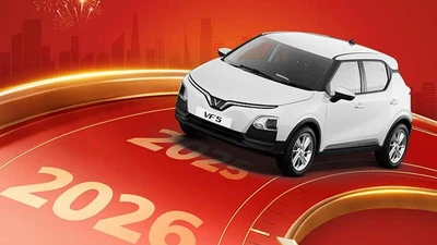  VinFast VF 5 2026 mới sắp ra mắt, nhiều nâng cấp đáng chú ý