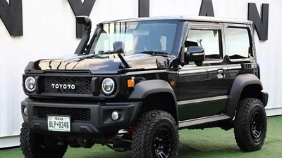 Tận thấy Suzuki Jimny độ SUV địa hình Toyota Land Cruiser 70 Series