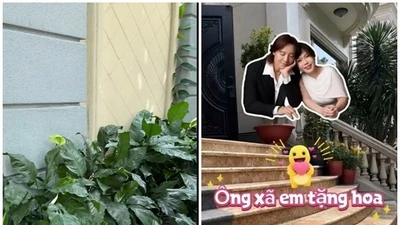 Vườn biệt thự của Việt Hương rực rỡ sắc hoa và trái cây sum suê