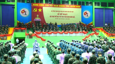 Bế mạc Hội thao Thể dục thể thao toàn quân năm 2025