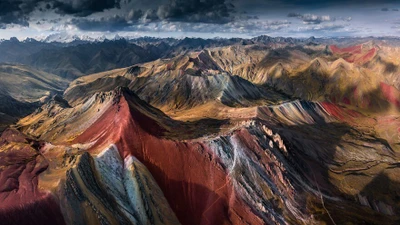 Mãn nhãn cảnh quan thiên nhiên ngoạn mục ở dãy núi Andes