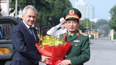 Đại tướng Phan Văn Giang hội kiến Thư ký Hội đồng An ninh Liên bang Nga