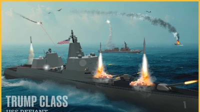 Chiến hạm lớp Trump lưu danh để đời bằng điều chưa từng có