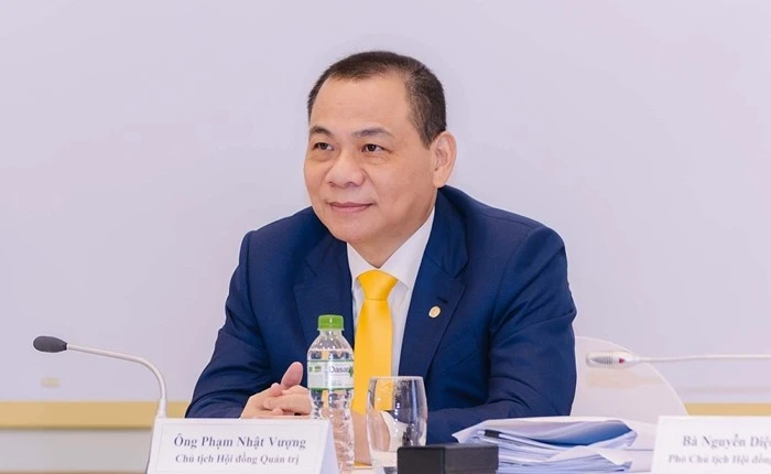 Ông Phạm Nhật Vượng lọt Top 100 người giàu nhất thế giới