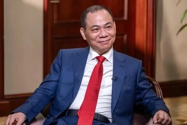 Tài sản của tỷ phú Phạm Nhật Vượng vượt 24 tỷ USD, giàu thứ 2 Đông Nam Á 