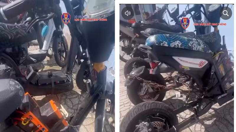 Cảnh báo về hành vi độ chế xe điện nguy hiểm của giới trẻ tại Vĩnh Long