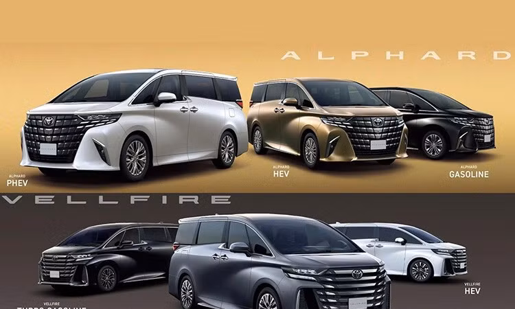 Toyota ra mắt "chuyên cơ mặt đất" Alphard hybrid sạc điện giá rẻ