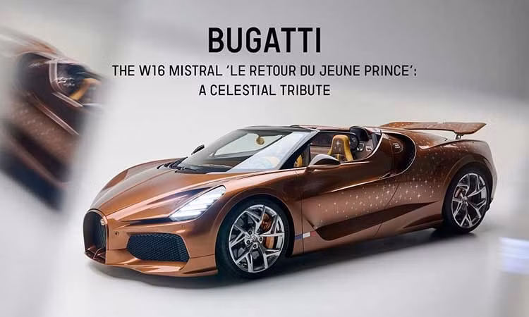 Chi tiết Bugatti W16 Mistral "Hoàng tử bé", không dưới 260 tỷ đồng