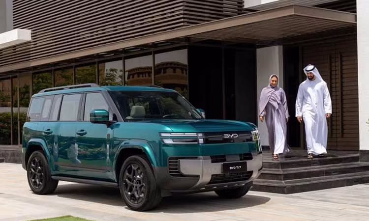 BYD Ti 7 mới gần 1,7 tỷ đồng, thiết kế đẹp như Land Rover Defender