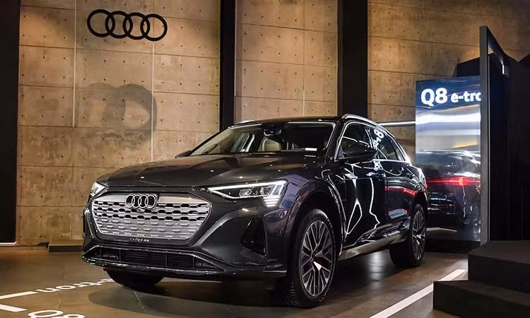 Triệu hồi 9 xe Audi e-tron và Q8 e-tron tại Việt Nam lỗi cần đạp phanh