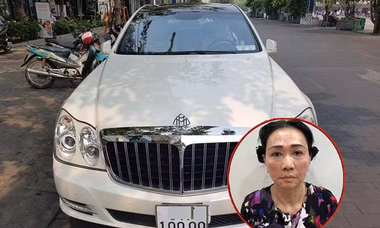 Maybach 62S siêu sang của bà Trương Mỹ Lan đấu giá hơn 16,6 tỷ đồng