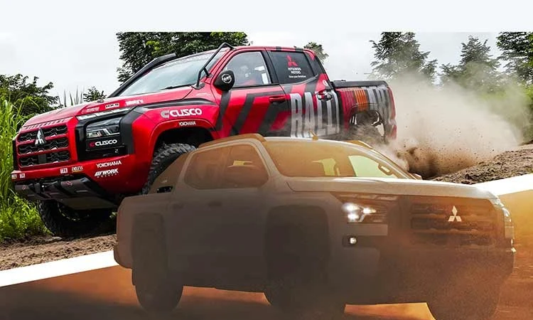 Mitsubishi Triton Raider "nhá hàng", vũ khí off-road thách thức Ford Ranger