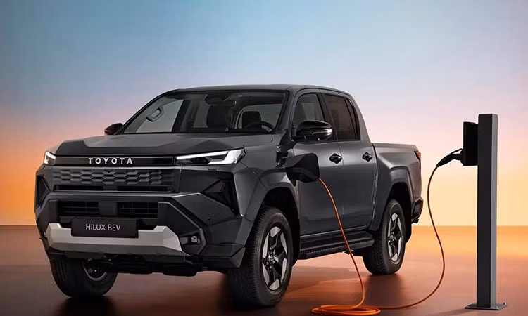 Toyota đăng ký sáng chế giúp bảo vệ pin xe bán tải điện chạy địa hình