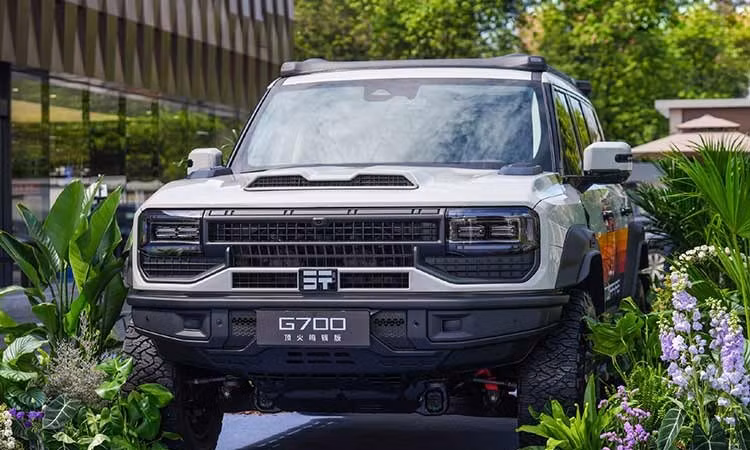 Chi tiết xe bán tải địa hình Chery Jetour Zongheng F700 PHEV mới