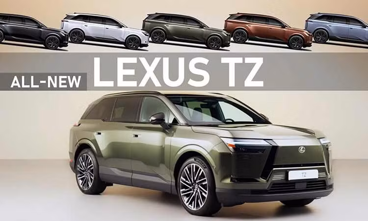 Lexus TZ 2027 - SUV hạng sang điện được xác nhận sẽ bán ở Việt Nam