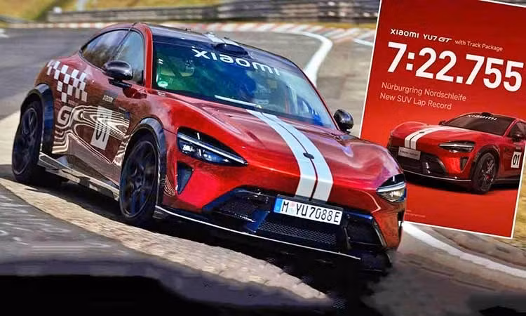 Xiaomi YU7 GT lập kỷ lục Thế giới mới tại "địa ngục xanh" Nurburgring