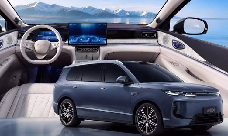 BYD Sealion 08 lộ trọn nội thất trước ngày mở bán, chạy 900 km/sạc