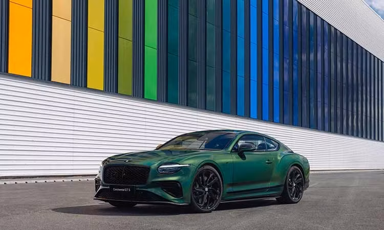 Bí ẩn màu sơn Spectraflair độc bản trên Bentley Continental GT mới
