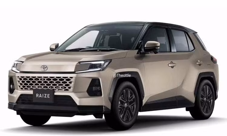  Toyota Raize thế hệ mới sắp "lột xác" thiết kế, đẹp như RAV4