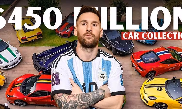 Lionel Messi sở hữu siêu xe nhưng kín tiếng, đẳng cấp chẳng kém ai
