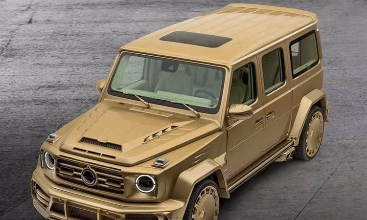 Chi tiết Mercedes-AMG G 63 dát vàng của Mansory "độc nhất vô nhị"