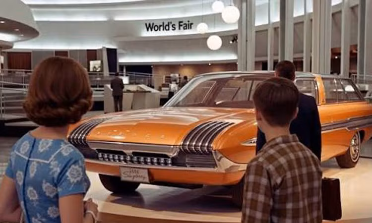 Ford nhờ AI "hồi sinh" Aurora 1964, xế cổ điển nhưng ngập công nghệ