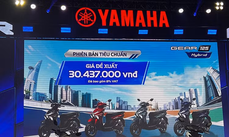 Yamaha Gear 2026 ra mắt tại Việt Nam, từ 30,4 triệu "đấu" Honda Vision