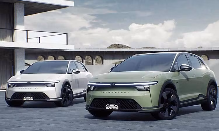 Mitsubishi ASX VR-e lộ diện, hatchback điện mạnh tới 400 mã lực