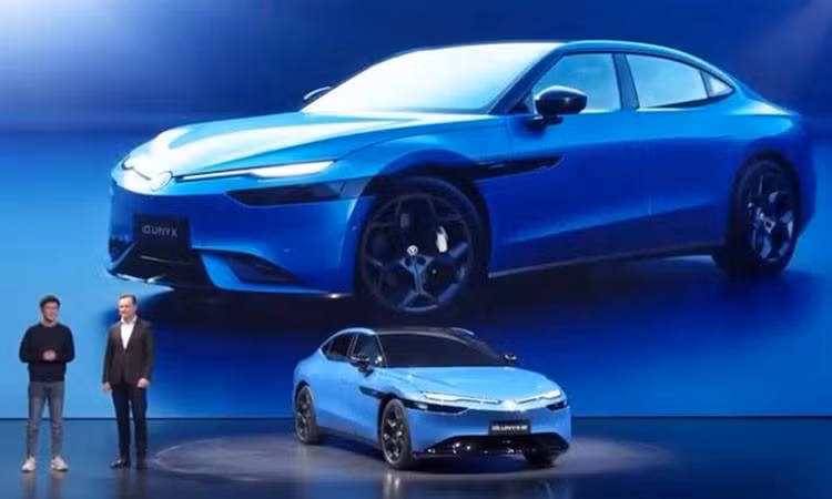 Volkswagen ID. Unyx 09 lộ diện - sedan cỡ lớn sử dụng pin CATL