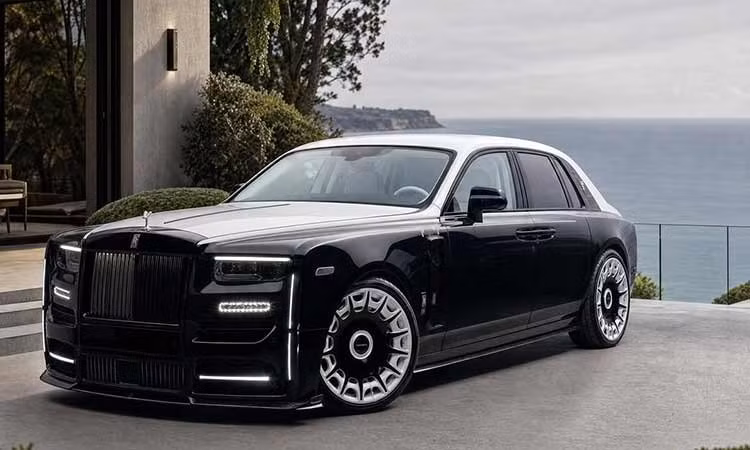 Tận muc Rolls-Royce Phantom 2026 độ Mansory Pearl đầy sang chảnh