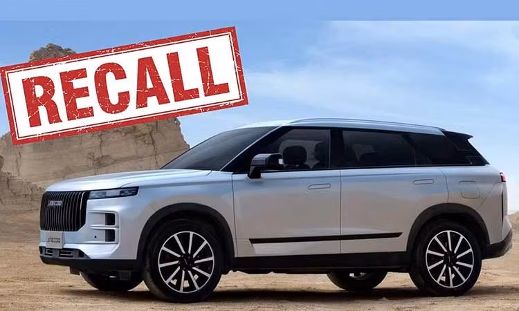 Jaecoo J7 bị triệu hồi toàn cầu vì hệ thống điện có nguy cơ gây chết máy 