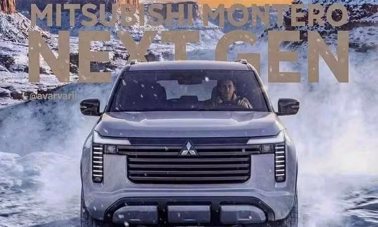 Mitsubishi Pajero 2027 mới lộ nội thất, hé lộ nhiều chi tiết đáng tiền