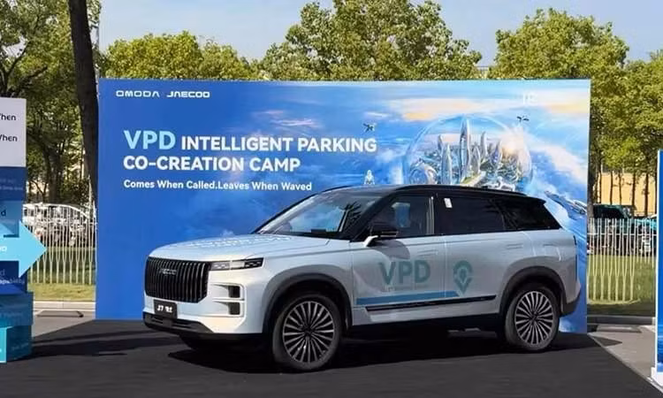 OMODA & JAECOO thử nghiệm thực tế công nghệ đỗ xe tự động VPD