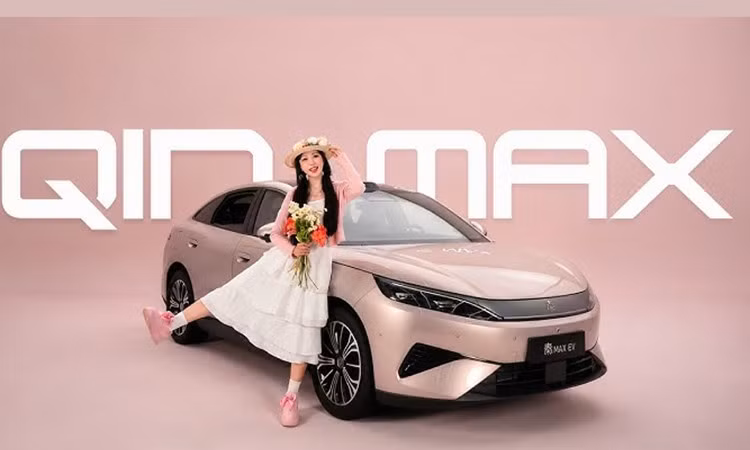 BYD Qin Max lộ diện, kích cỡ ngang Toyota Camry, sạc đầy pin chỉ 9 phút