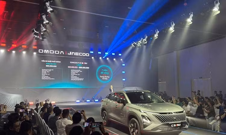  Omoda C5 trong 3 năm đã đạt doanh số 400.000 xe tại 64 quốc gia