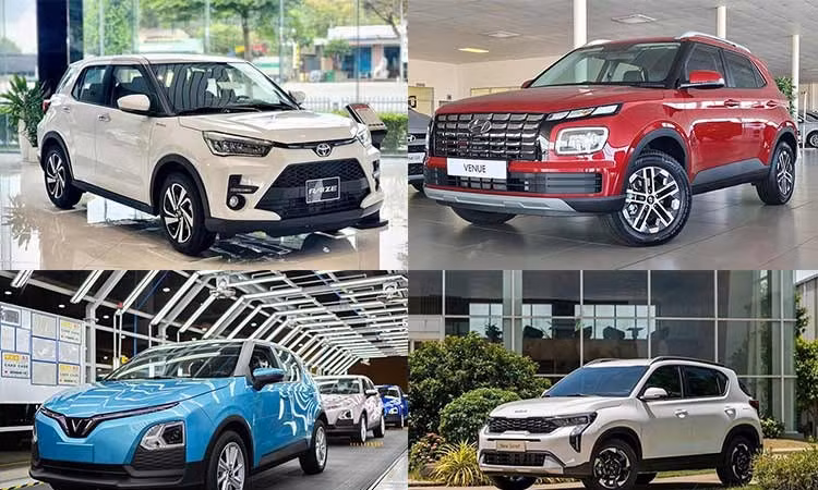 Doanh số SUV cỡ A tại Việt Nam tháng 3/2026 - Suzuki Fronx ế nhất phân khúc