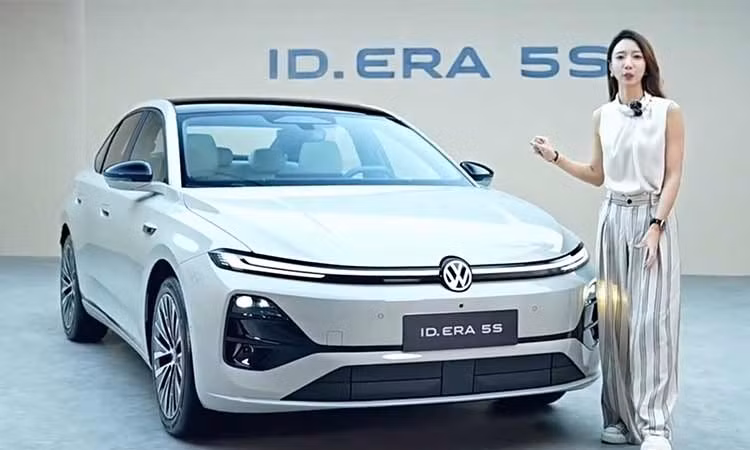 Volkswagen hé lộ sedan ID. Era 5S "sang xịn mịn" trước ngày mở bán