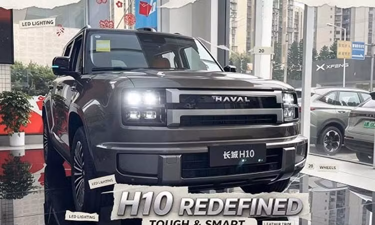 Haval GWM H10 2026 từ 752 triệu đồng, có chế độ "bò ngang như cua"