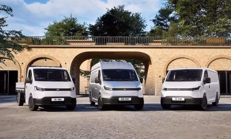 Ford Transit City lộ diện - xe van điện giá rẻ chạy tối đa 381km/sạc