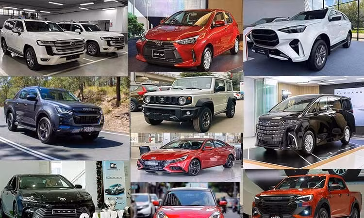 Top ôtô ế ẩm nhất Việt Nam tháng 5/2026 - có tới 9 xe Nhật, 1 xe Hàn