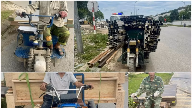Hà Nội xử lý 25 xe tự chế, ngăn hiểm họa tai nạn từ phương tiện "3 không"