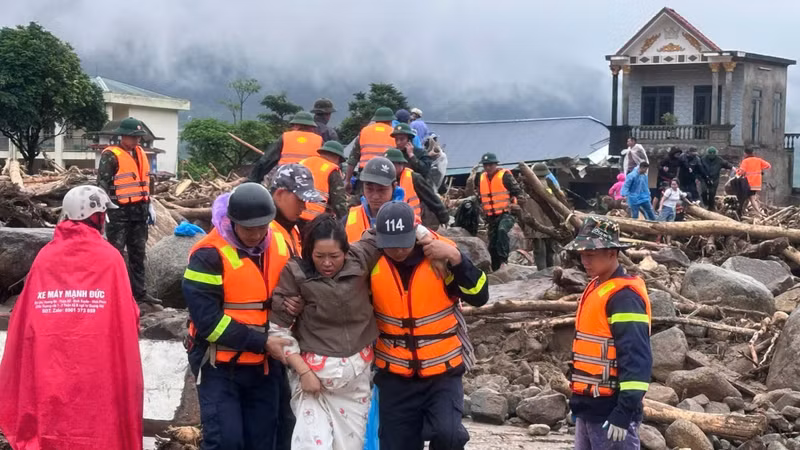 Lũ quét Lai Châu khiến 4 người thiệt mạng, nhiều nhà cửa bị cuốn trôi