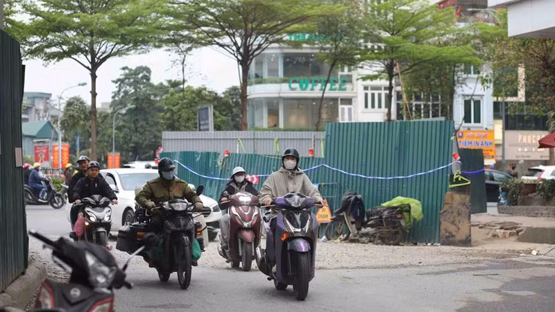 Hà Nội gấp rút thi công dự án chống ngập, tháo dỡ rào chắn trong tháng 5